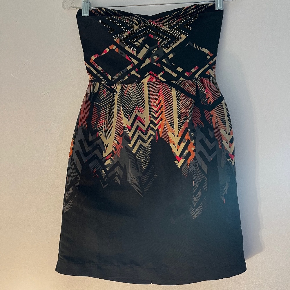 Strapless dress